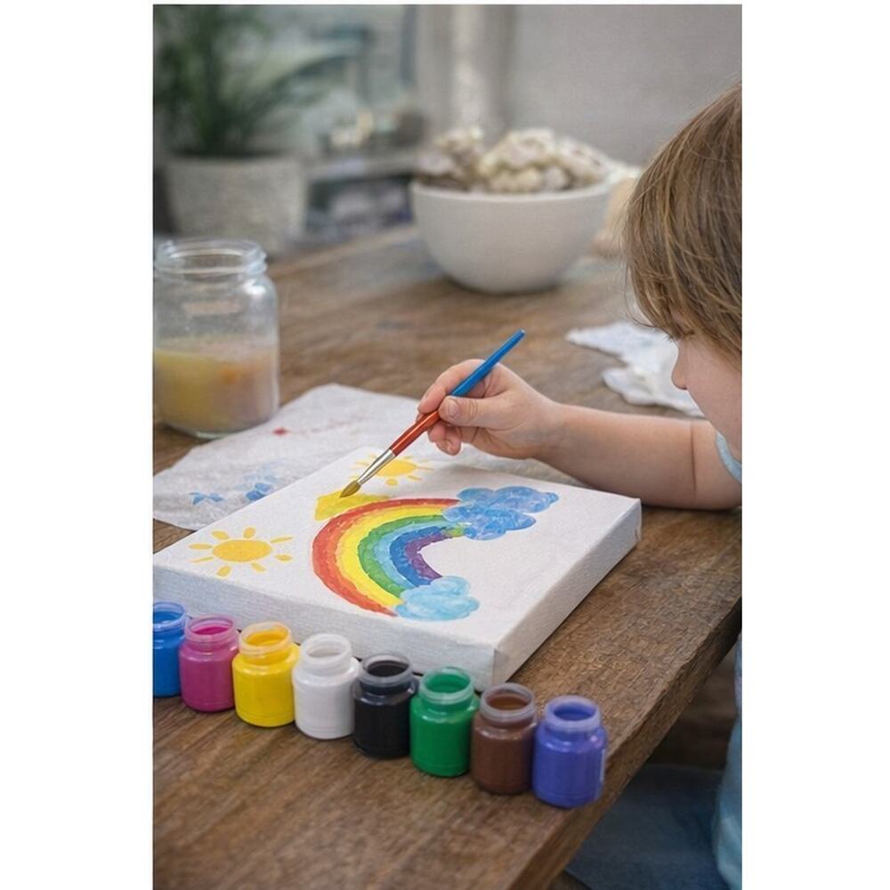 Kids Painting Set – Crayola Washable Paint + Canvas Bundle | Arts & Crafts - Picture 3 of 3